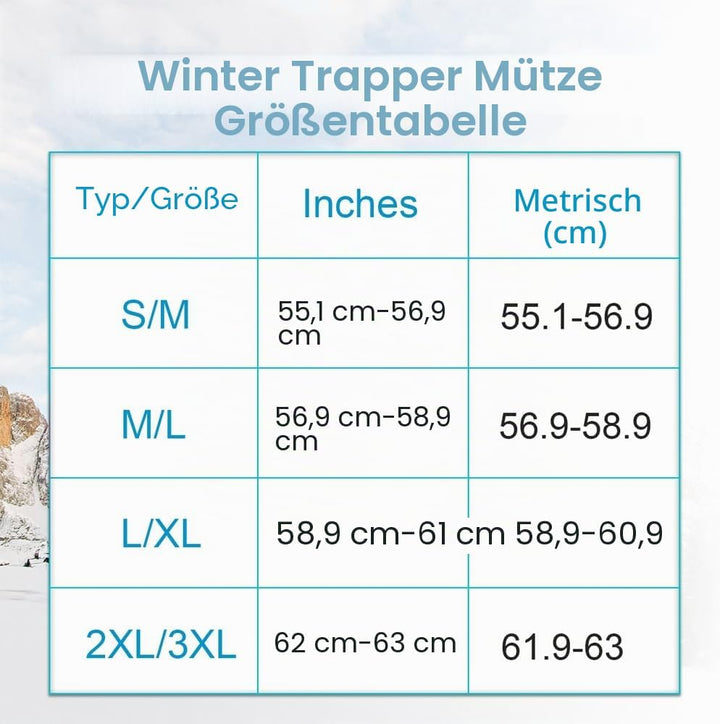 Alkaidstar Unisex Fliegermütze Rib Bomber Aviator Pilot Hat Faux Fellmütze Winter Russische Mütze He