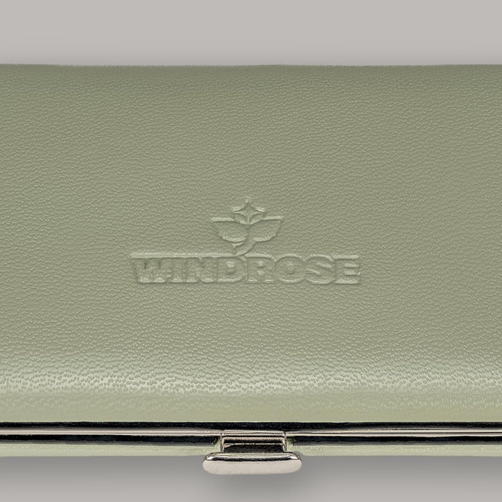 WINDROSE 4-teilig Maniküretui merino moda/salbei, salbei