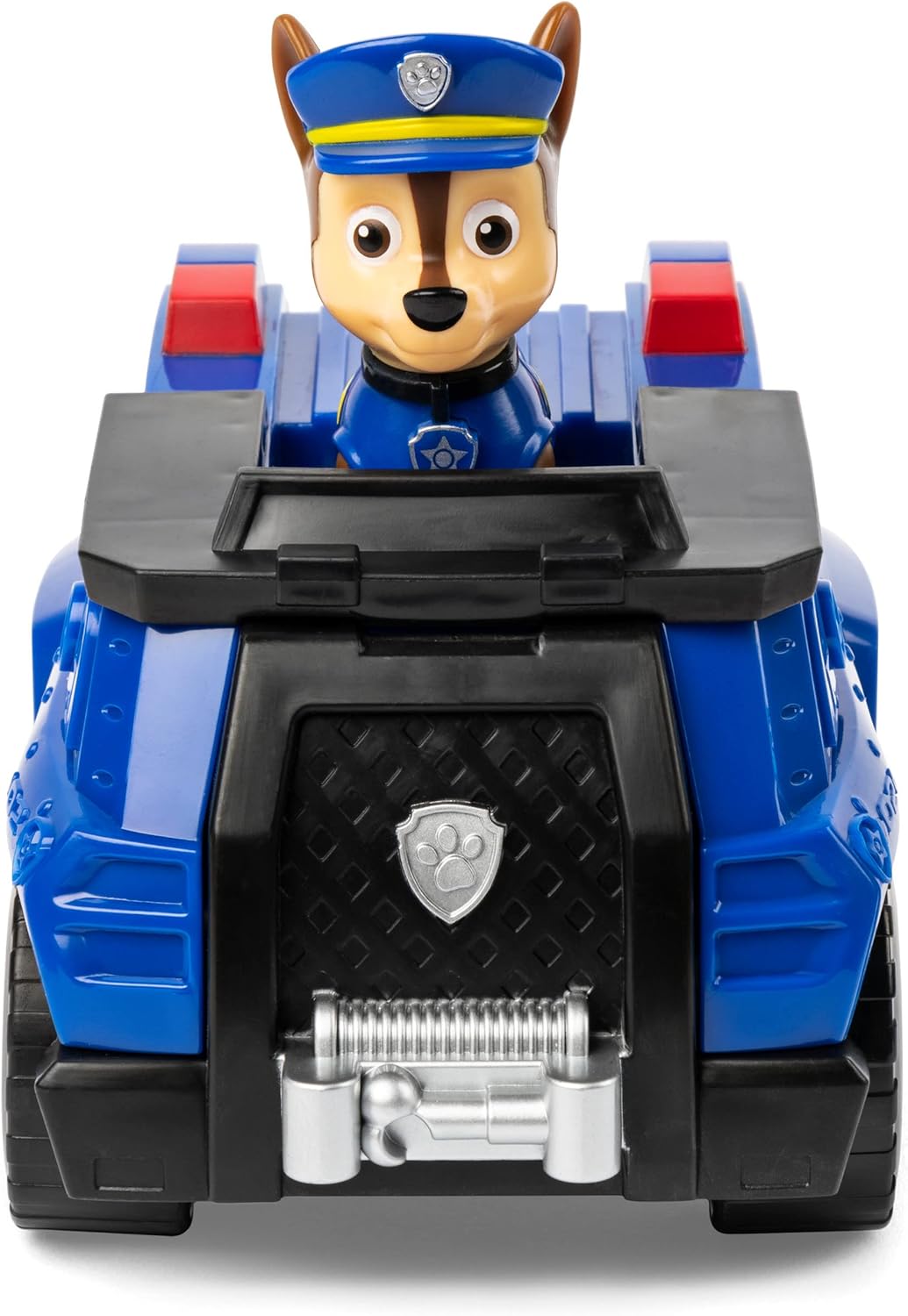 PAW PATROL, Polizei-Fahrzeug mit Chase-Figur (Basic Vehicle/Basis Fahrzeug), Spielzeugauto, ab 3 Jah