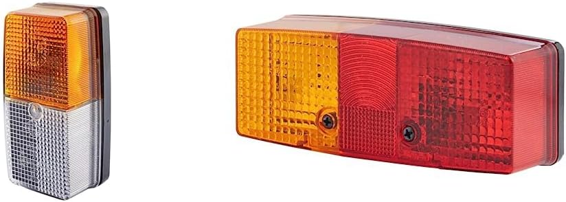 HELLA 2BE 003 347-001 Blinkleuchte - 12/24V - Anbau - links/rechts & 2SE 003 184-011 Heckleuchte - l