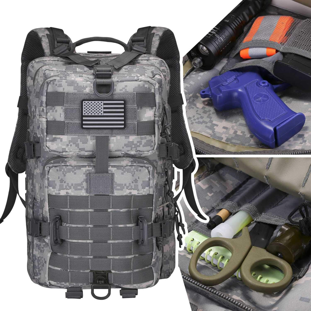 Hannibal Tactical Militär Taktischer Rucksack US Cooper Rucksack Armee Assault Pack 3 Tage Bug Out G