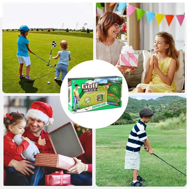 Golf-Chipping-Spielmatte,Chipping-Golf-Spielmatte,Doppelseitige Golf-Chipping-Spiel-Übungsmatte - Da