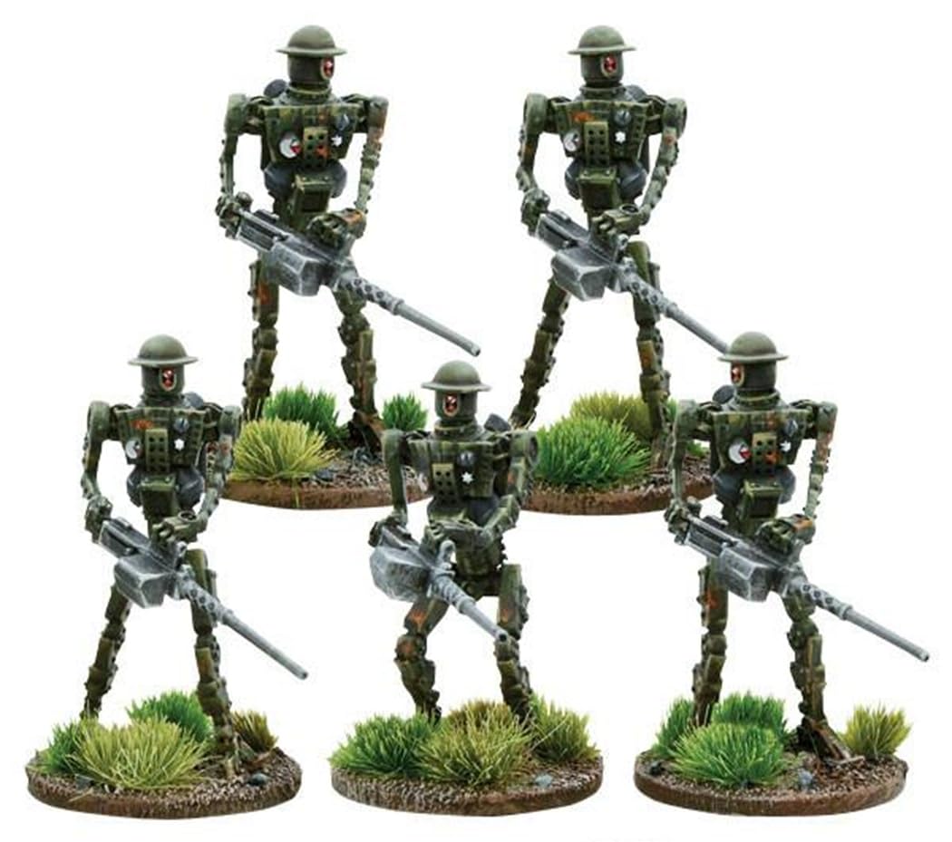 Konflikt '47: British Automated Infantry with HMG