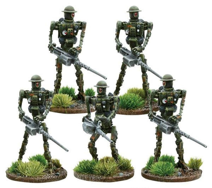 Konflikt '47: British Automated Infantry with HMG