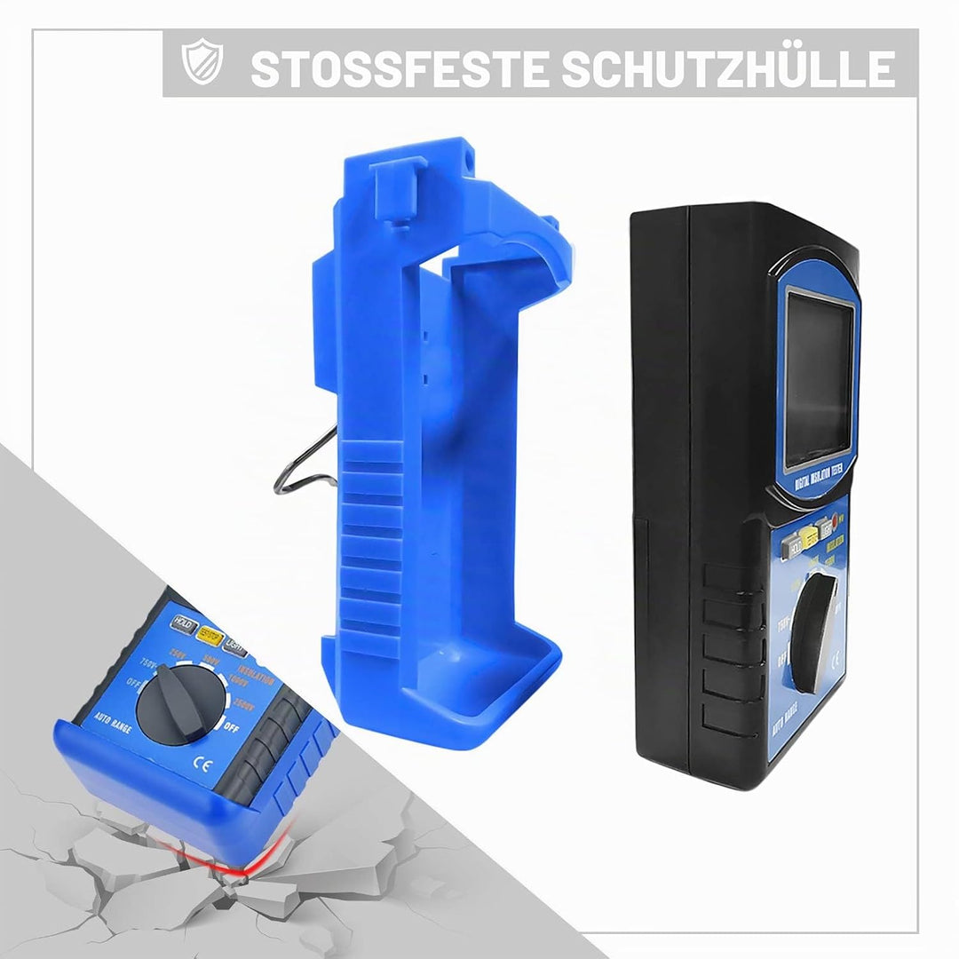 INFURIDER Digitaler Isolationswiderstandstester,YF-6688F Isolationsmessgerät mit Prüfspannung 2500V