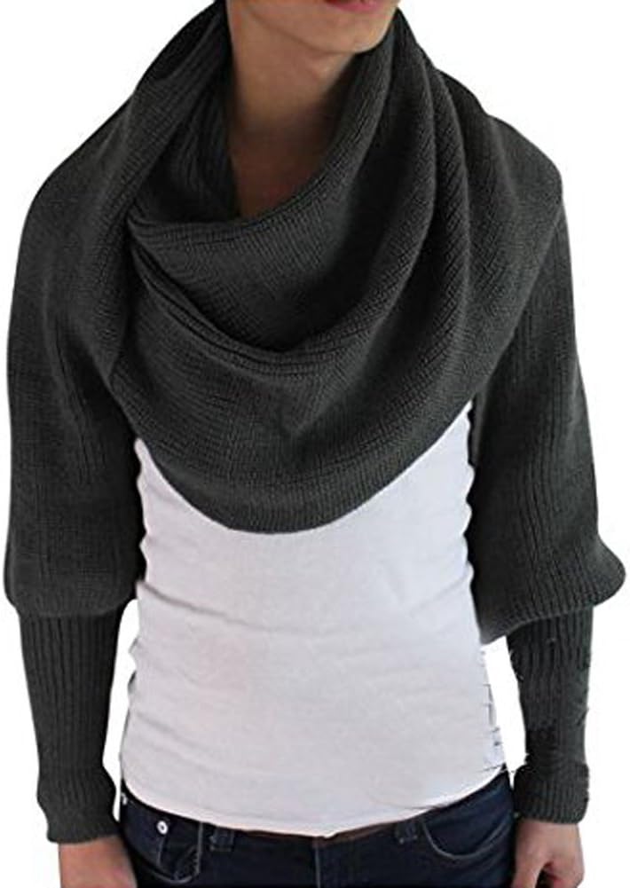 Butterme Mode Winter warme Normallack gestrickter Verpackungs Schal Häkeln Thick Schal Umhang mit Sl