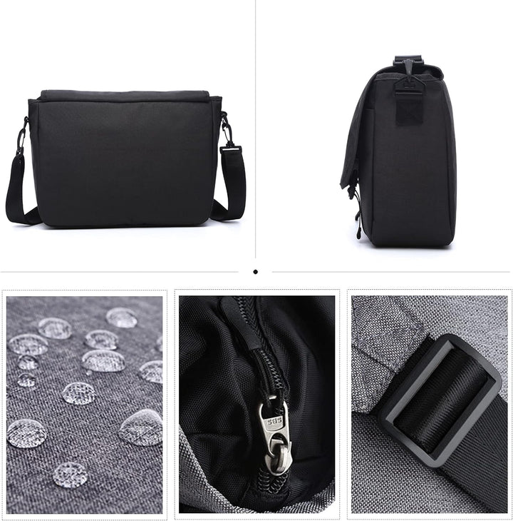 FANDARE Messenger Bag Umhängetasche Schultertasche Laptoprucksäcke Tasche Kuriertasche Polyester Sch