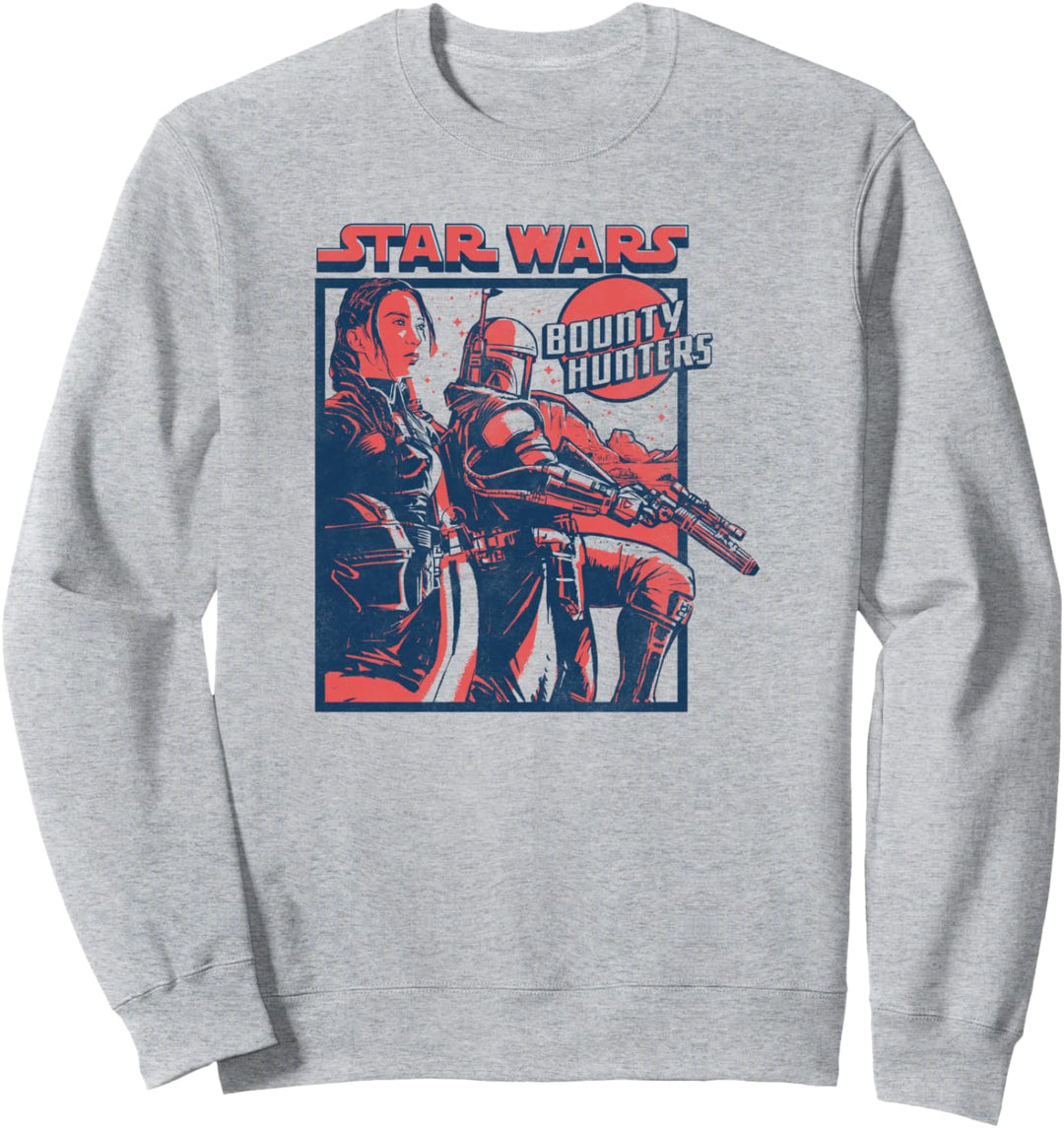 Star Wars The Book Of Boba Fett Fennec Shand Bounty Hunters Sweatshirt