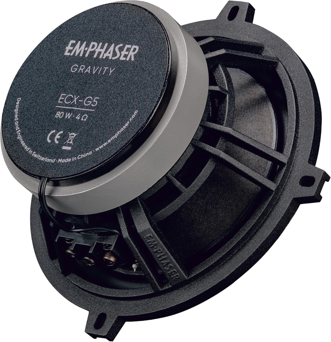 EMPHASER ECX-G5 – 13 cm / 5“ Auto Lautsprecher, Koaxial System für PKWs und Reisemobile, Sound Syste