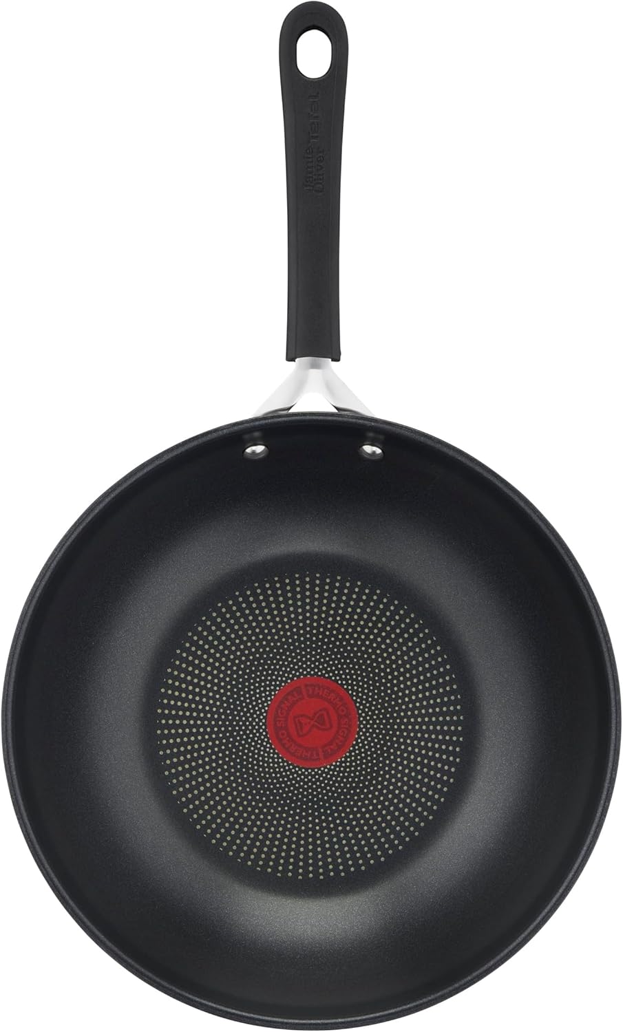 Tefal Jamie Oliver Home Cook Wok aus Edelstahl, antihaftbeschichtet, 28 cm, Induktion