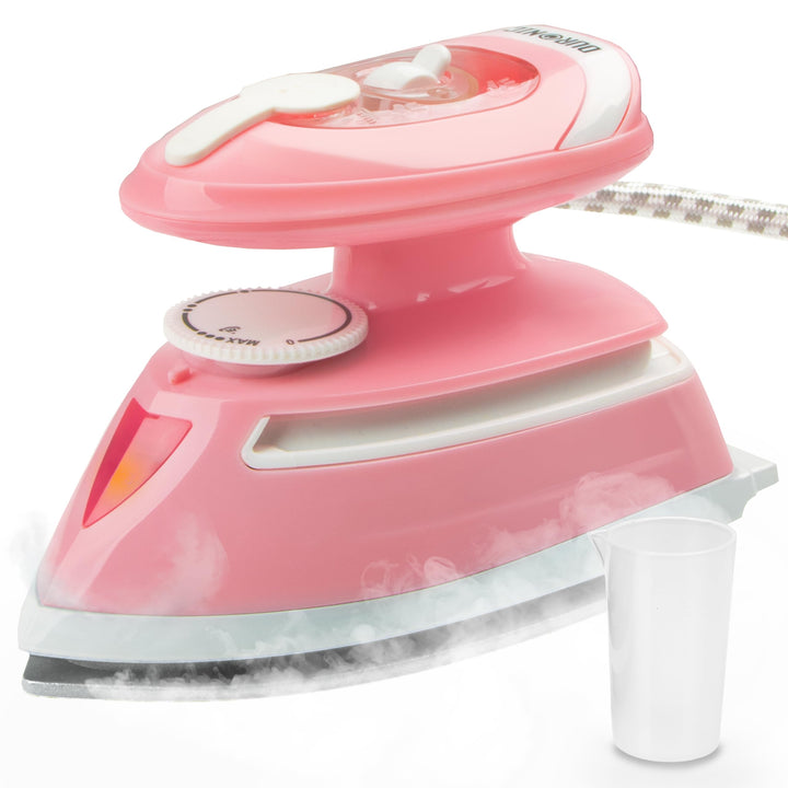 Duronic SI4 PW Mini Reisebügeleisen, 420W Mini Bügeleisen, Dampfbügeleisen 30ml Wassertank, kleines