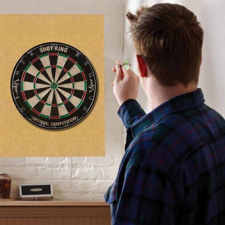 Dartboard-Wandschutz, Dart Wandschutz aus Filz, Dartboard-Umrandung, Selbstklebend, Gespleisste Wand
