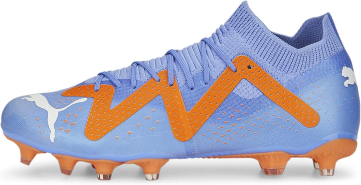 PUMA Damen Future Match Fg/Ag Wn'sFussballschuh 30 EU Blue Glimmer Puma White Ultra Orange, 30 EU Bl