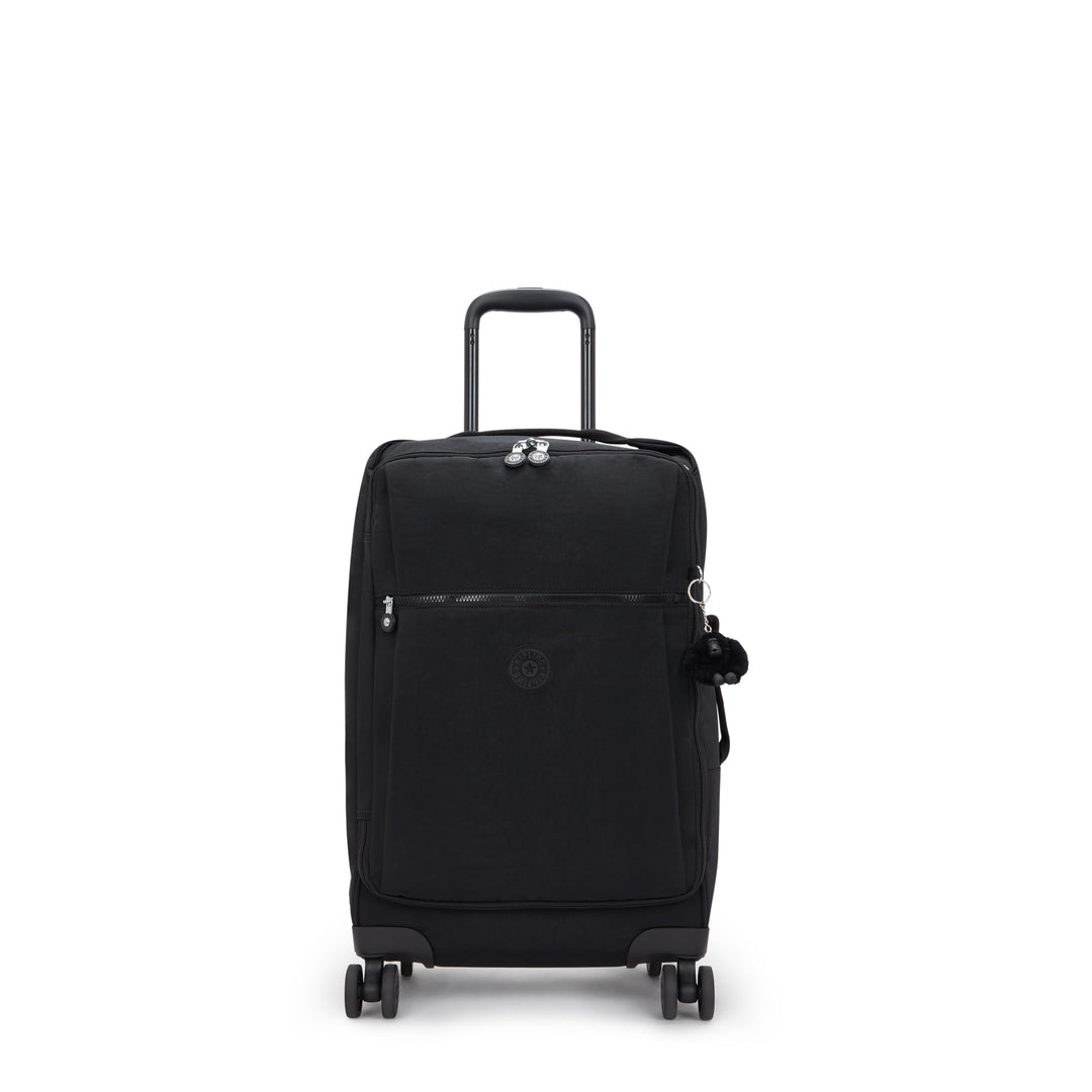 Kipling Darcey UP S Kleine Reisetasche mit Rollen, Carry On, Black Noir (Schwarz)