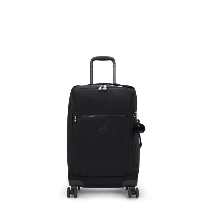 Kipling Darcey UP S Kleine Reisetasche mit Rollen, Carry On, Black Noir (Schwarz)