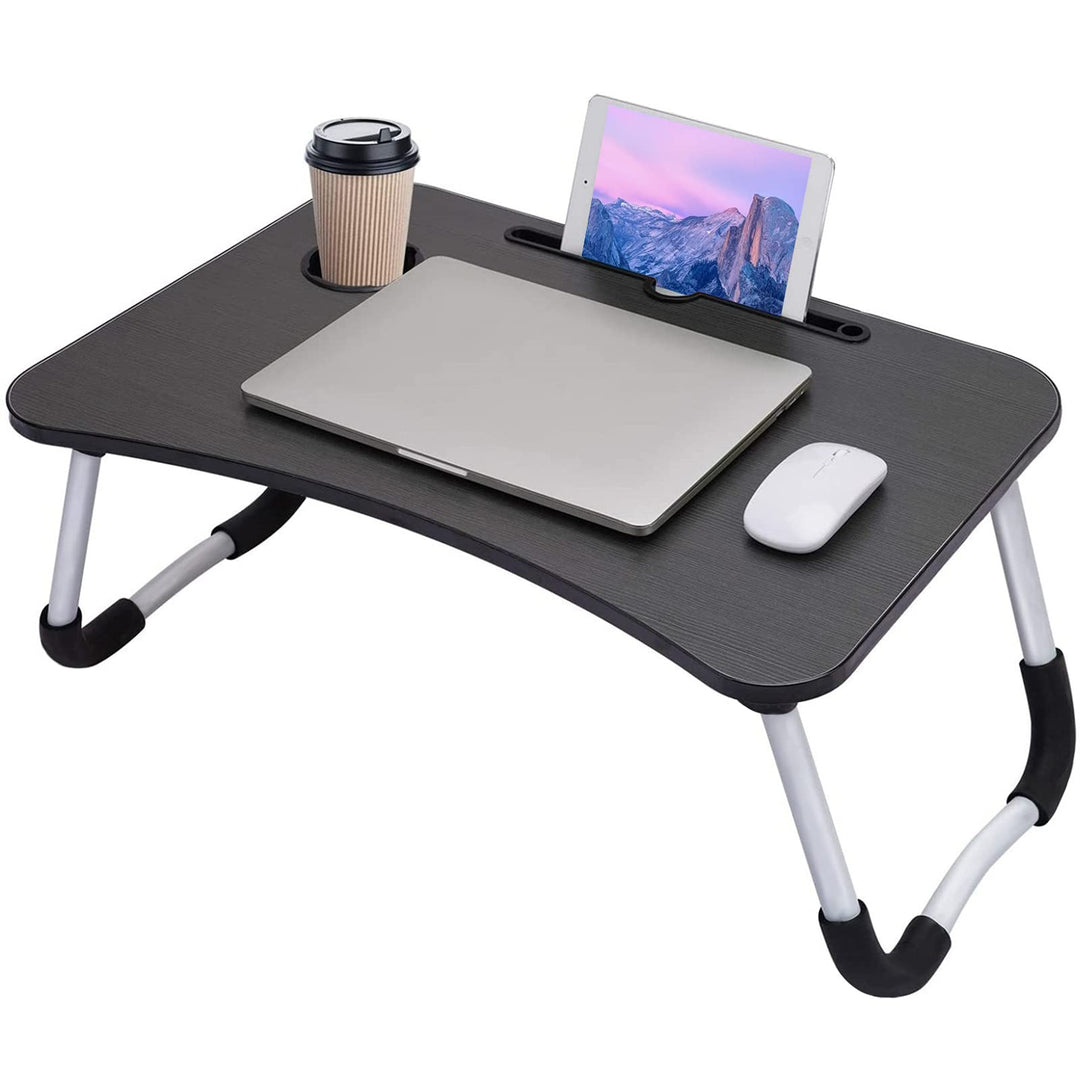 arvioo Laptop Betttisch Tragbar Betttablett Schosstisch, Gross Tischplatte 60 x 40 cm, Laptop Tisch