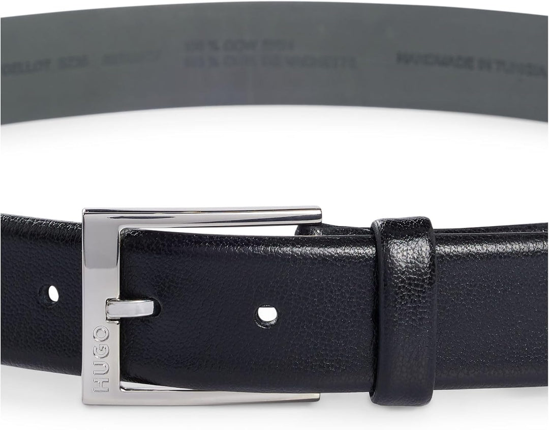 HUGO Gürtel Herren 80 Schwarz001, 80 Schwarz001