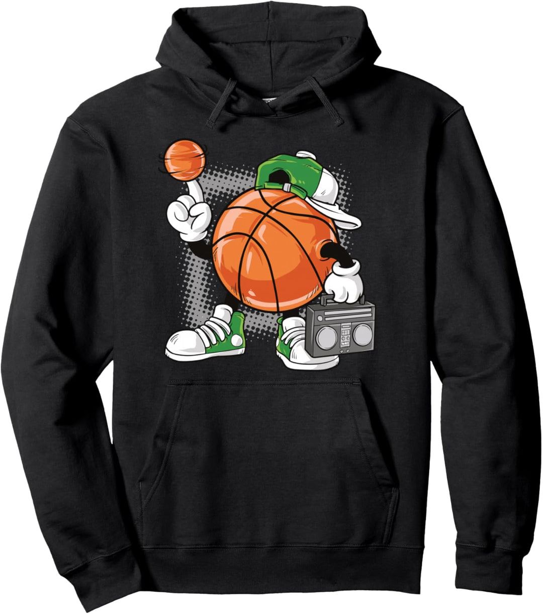 Basketball Junge Pullover Hoodie