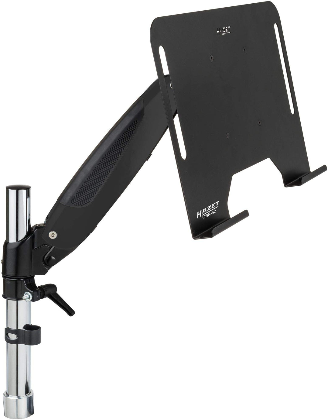 Hazet Laptop-Halter 179N-42, komplett mit VESA 75/100 und Klettband, Tragkraft 5 kg, passend Werksta