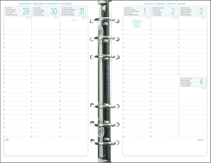 Exacompta Exatime 17 Ostsee 7255 Organizer rot