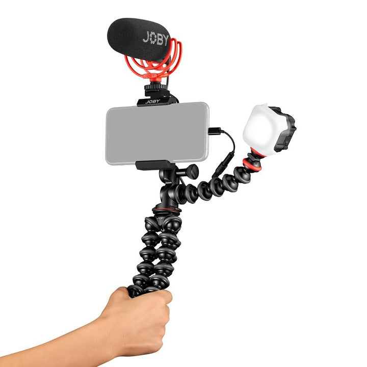 JOBY GorillaPod Advanced Vlogging Kit für Smartphones, Universales Vlogging Kit, Smartphone-Content-