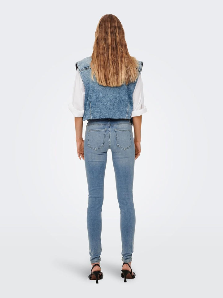 Female Skinny Jeans JDYBLUME Mittlere Taille Skinny Fit Jeans, XS / 32L