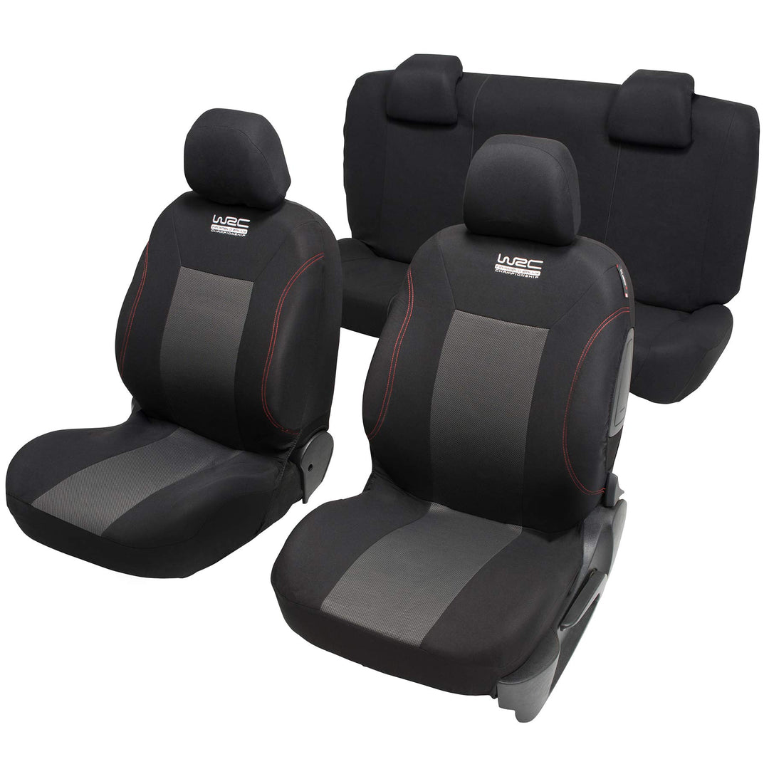 WRC 007590 Autositzbezug Schwarz,Schwarzem, Schwarz,Schwarzem