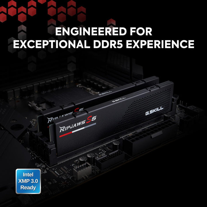 G.Skill Ripjaws S5 F5-6400J3239G16GX2-RS5K memory module 32 GB 2 x 16 GB DDR5 6400 MHz 32gb DDR5-640