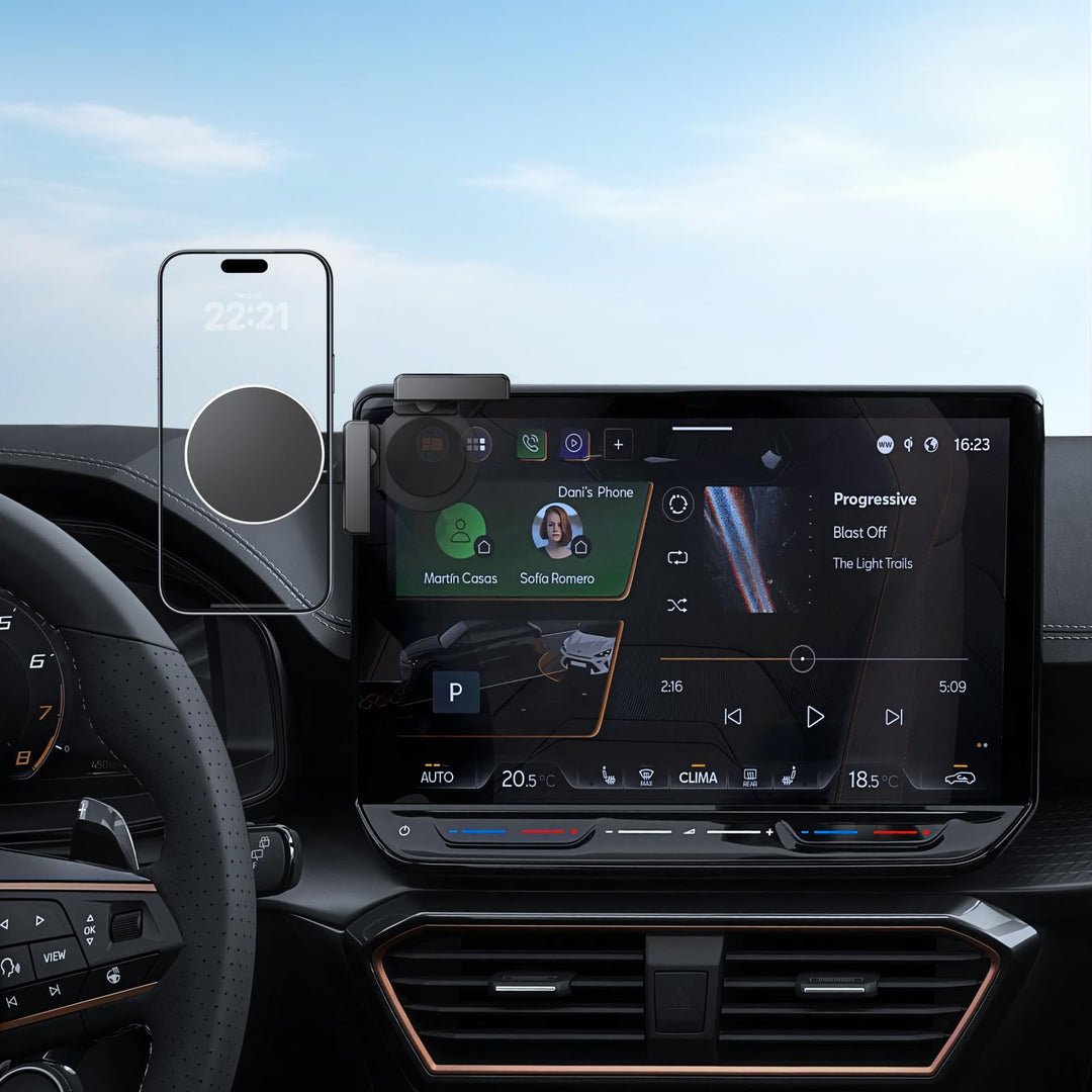 Handyhalterung für Cupr 12,9 Zoll Display, Cupra Formentor, Leon MK4, Born, Terramar 2024-2026 Magne