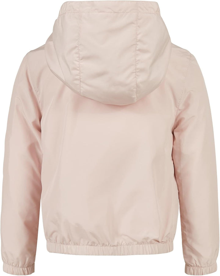 Urban Classics Damen Girls Basic Pullover Jacket 110-116 light pink, 110-116 light pink
