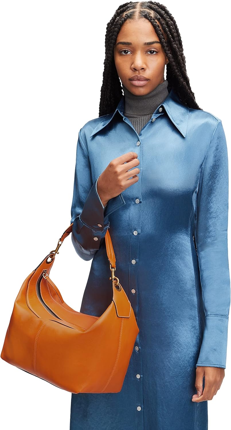 Liebeskind Damen Liza Hobo M Pumpkin, Pumpkin