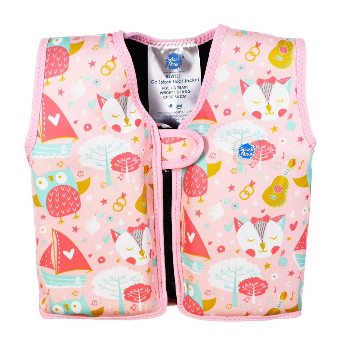 Splash About Go Splash Float-Weste Went to Sea 3-6 Jahre, Went to Sea 3-6 Jahre