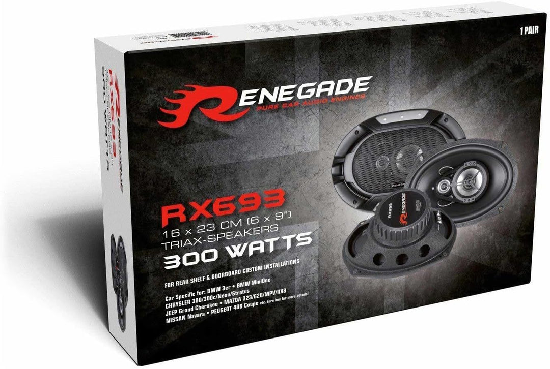 Renegade RX693 - 16x23cm (6x9er) 3-Wege-Triax-System
