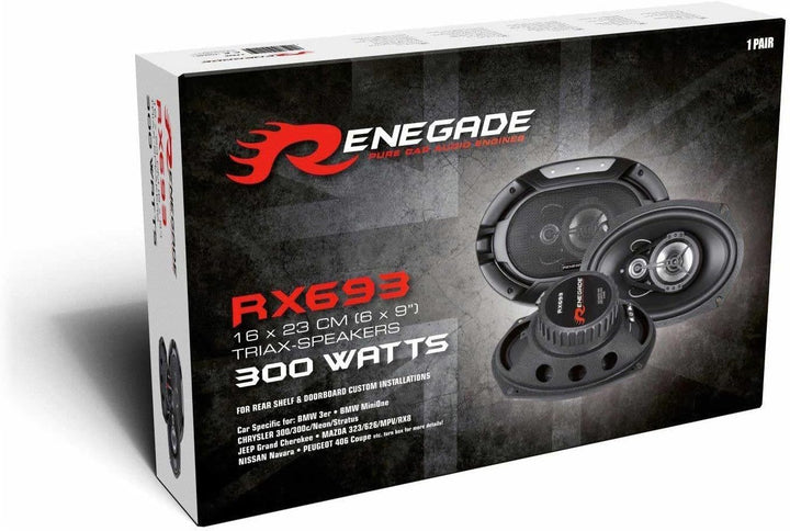 Renegade RX693 - 16x23cm (6x9er) 3-Wege-Triax-System