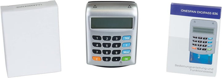 Digipass 836 chipTAN - Smart TAN Generator für Online Banking HHD v1.4 | Für Volksbank, Sparkasse, R