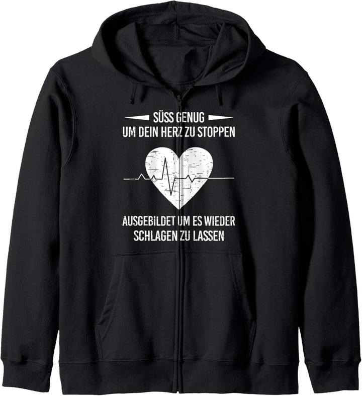 Süss Genung um Dein Herz Schlagen Zu Lassen Krankenpflege Kapuzenjacke