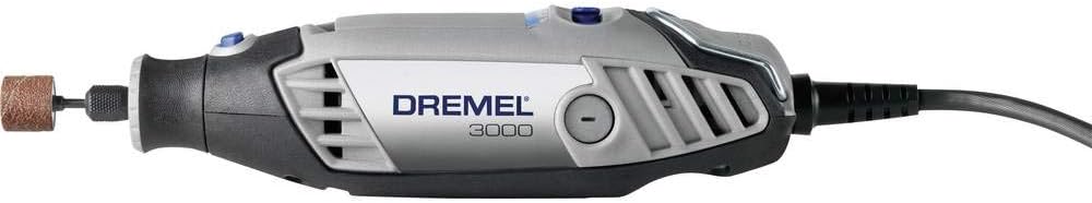 Dremel 3000 Multifunktionswerkzeug 130W, Set mit 5 Zubehörteilen, Variable Drehzal 10.000-33.000 U/m