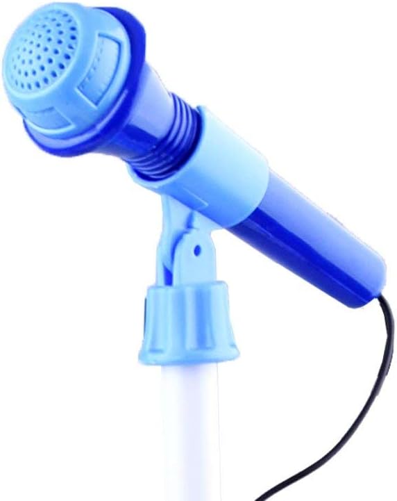 Rock-Gitarre mit Stahlsaiten, Verstärker, verstellbare Stativ und Mikrofon - Rockgitarre für Kinder