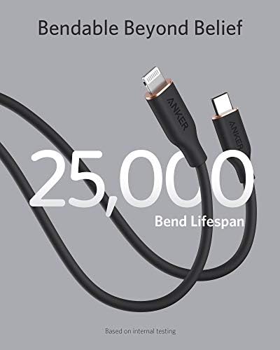 Anker Powerline III Flow, USB C Lightning Kabel, 180cm USB C auf Lightning Kabel kompatibel mit iPho