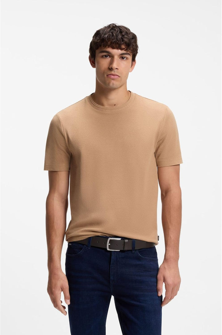 BOSS Herren Gürtel 80 Dark Brown202, 80 Dark Brown202