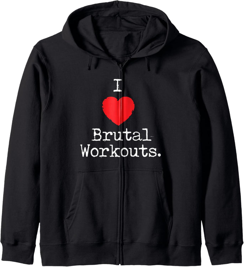 Fitness Gym Workout Sport Geschenk Motivation für Männer Kapuzenjacke