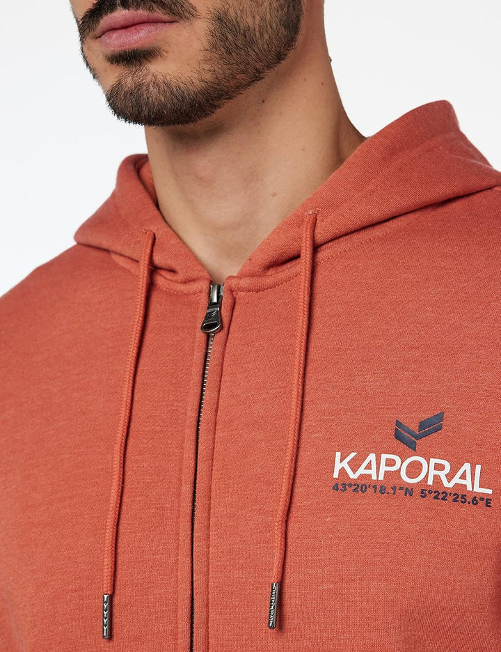 KAPORAL Herren Byla Kapuzenpullover S Peach Mel, S Peach Mel