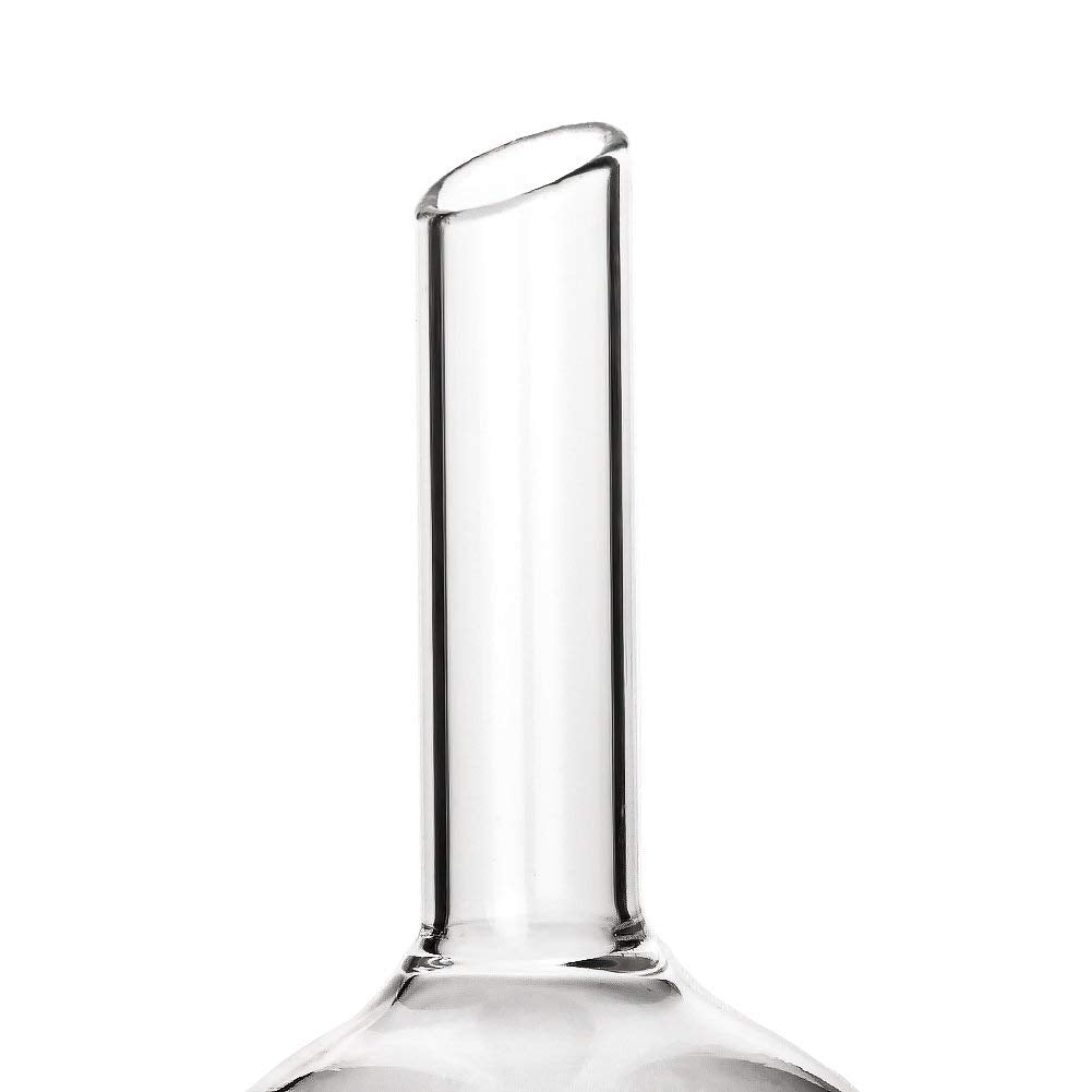 StonyLab Buchner Trichter Filter, Borosilikatglas Büchnertrichter mit Grober Fritte(G1), 76mm Scheib