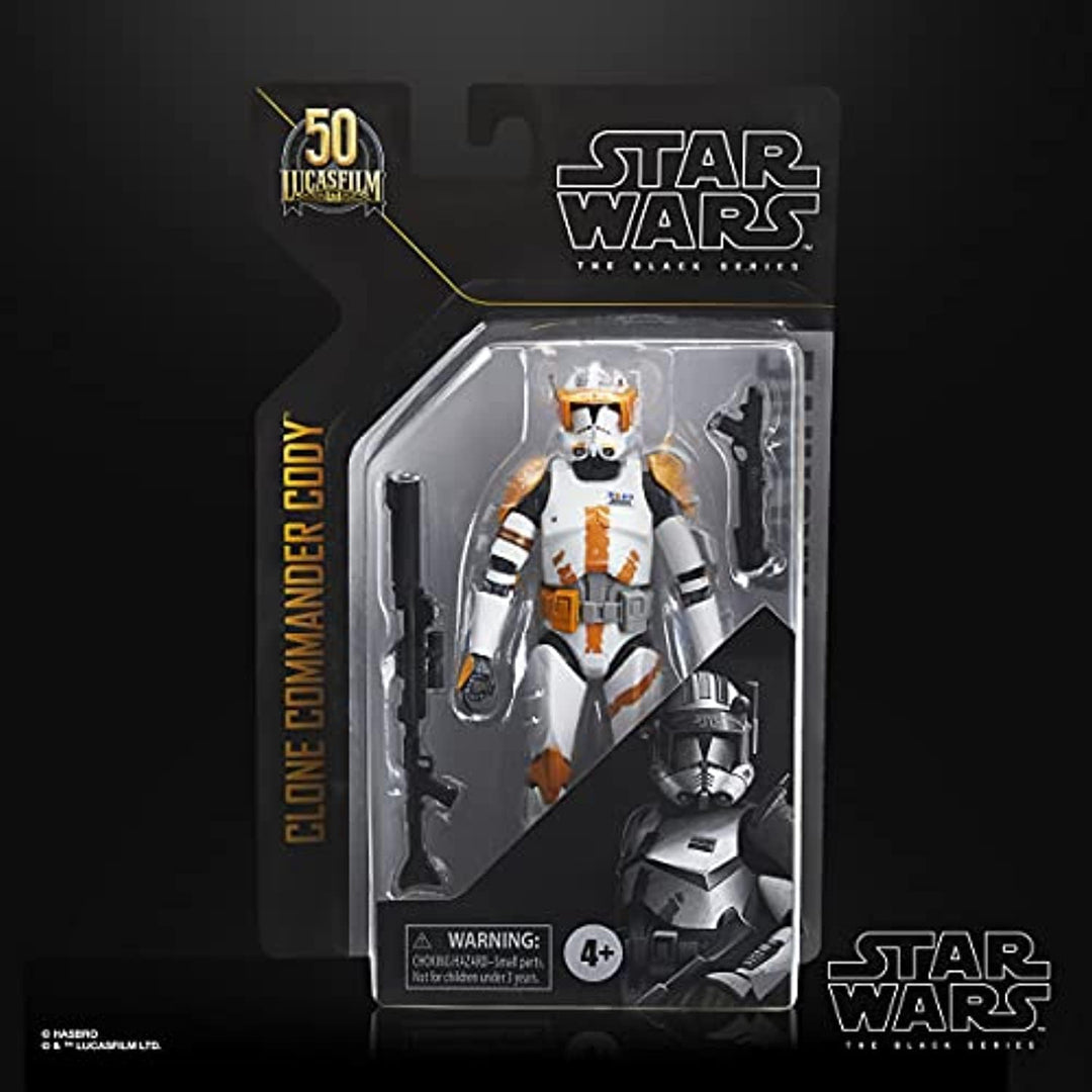 Star Wars F1309 The Black Series Archive Clone Commander Cody 15 cm grosse Sammel-Actionfigur Spielz