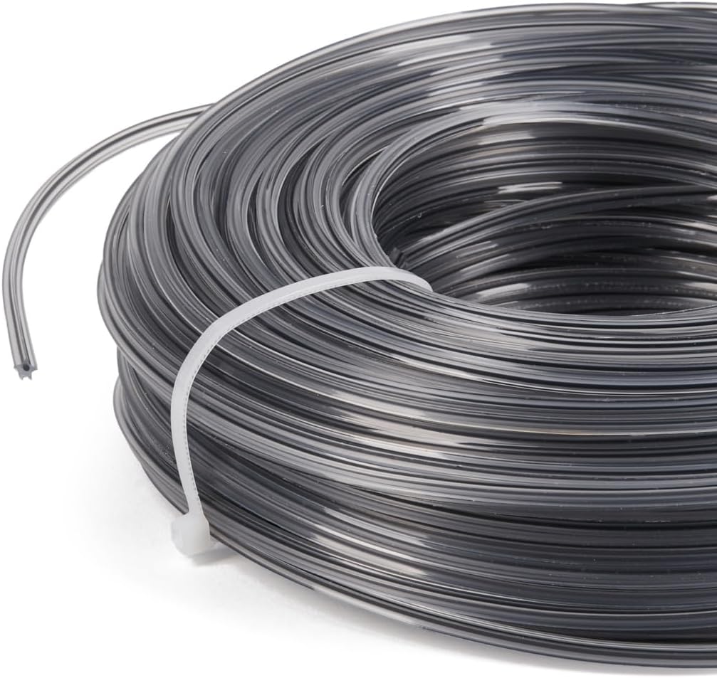 Trimmerfaden, Mähfaden 3mm x 100m, freischneider Faden, trimmerschnur, Schnur für Motorsensen & Rase