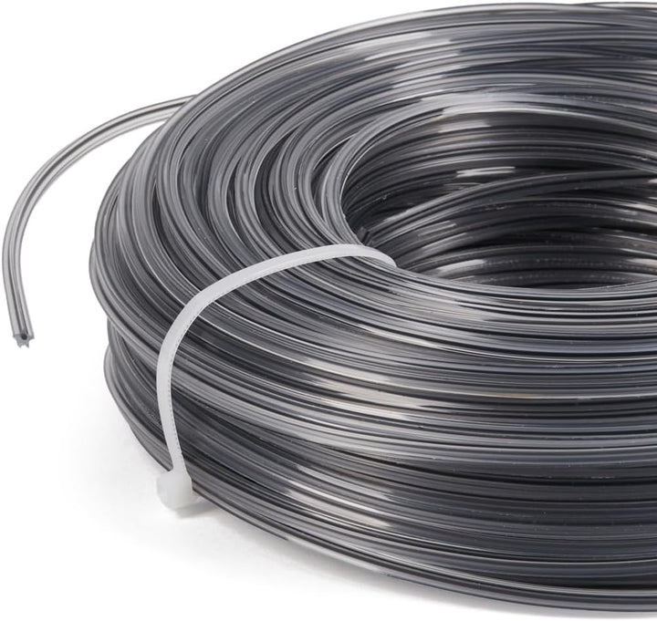 Trimmerfaden, Mähfaden 3mm x 100m, freischneider Faden, trimmerschnur, Schnur für Motorsensen & Rase