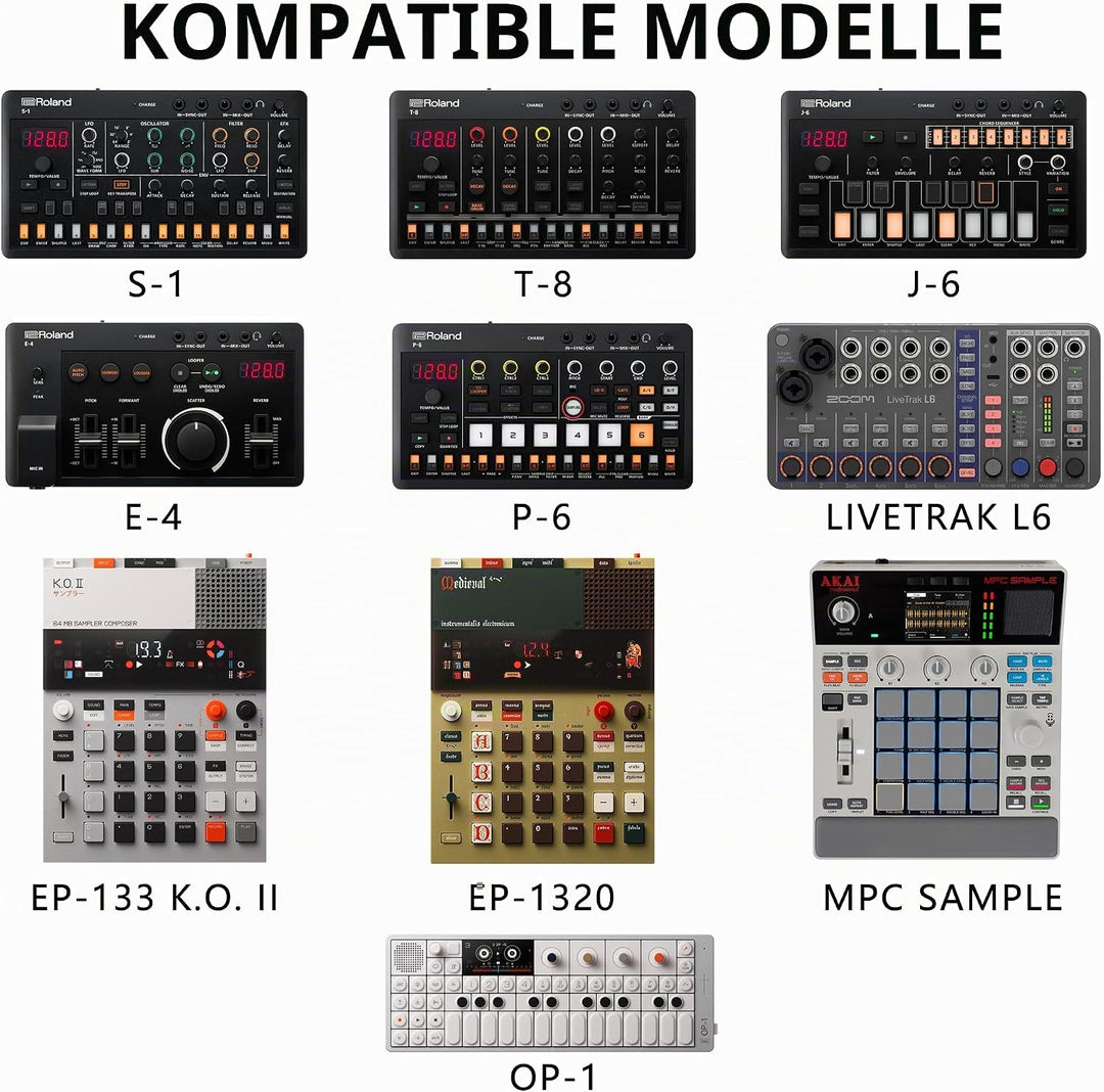Synthesizer-Tasche der VNEX-Serie für den Heimweg,kompatibel mit Akai MPC Sample/Teenage Engineering