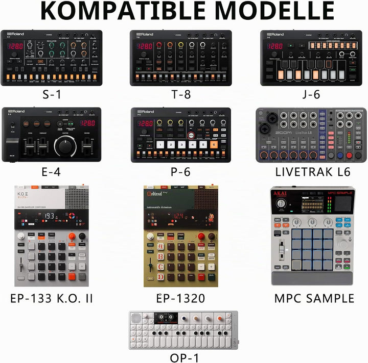Synthesizer-Tasche der VNEX-Serie für den Heimweg,kompatibel mit Akai MPC Sample/Teenage Engineering