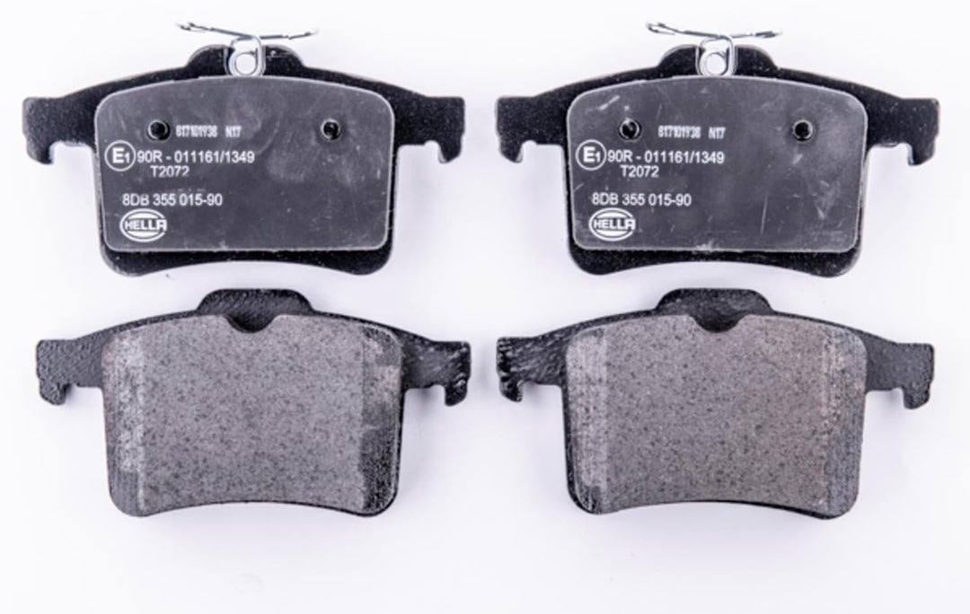 HELLA PAGID 8DB 355 015-901 Bremsbelagsatz - T2072 - Dicke/Stärke: 16.2mm - Bremssystem: Teves - nic