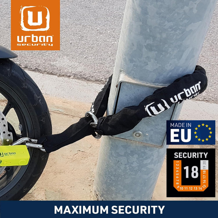 URBAN - Antivol Chaîne Lasso 14Mm L120Cm